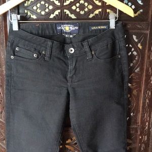 Lucky brand Lola black skinny jeans